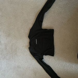 Evergreen alphalete crop top